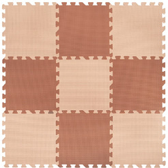 Игровой/развивающий коврик Юнландия 664661 (бежевый)