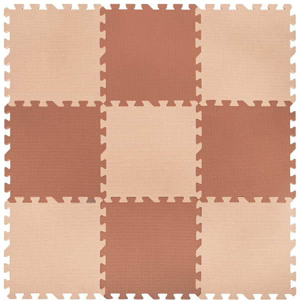 Игровой/развивающий коврик Юнландия 664661 (бежевый)