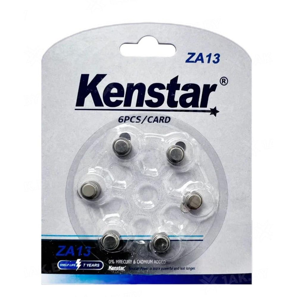Батарейка KENSTAR Zinc Air KS-ZA13-BL6