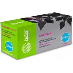 Картридж лазерный Cactus CS-CC533A CC533A пурпурный (2800стр.) для HP Color LaserJet CP2025/CM2320