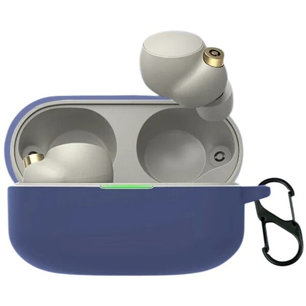 Чехол Bingo Silicone для SONY WF-1000XM4 (темно-синий)