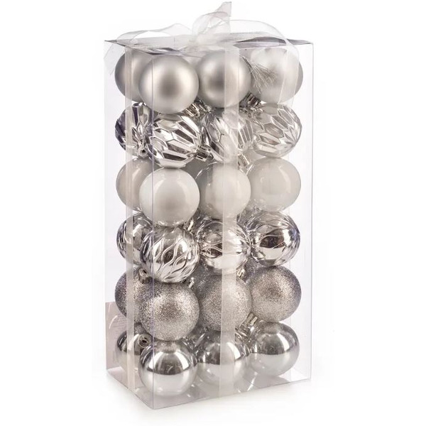 Набор новогодних шаров Ausini B8145SL