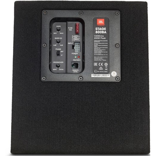 Автомобильный сабвуфер JBL STAGE 800BA