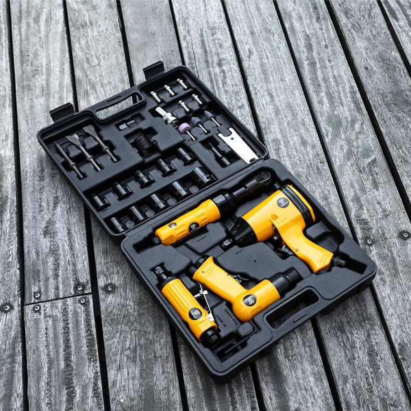 Набор пневмоинструмента DEKO Premium SET 34 (018-0908)