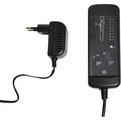 Игровое кресло Calviano ASTI ultimato light blue fabric(вибромассажное)