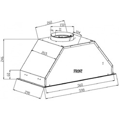 Кухонная вытяжка Schtoff Polar 60 (нержавеющая сталь)