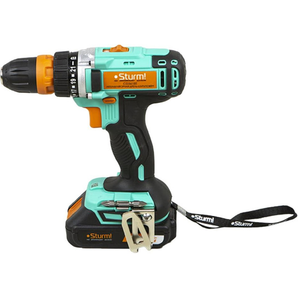 Шуруповерт Sturm! CD3618T (с 2-мя АКБ, кейс)