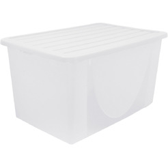 Емкость для хранения вещей с крышкой Алеана 122041 9.6л