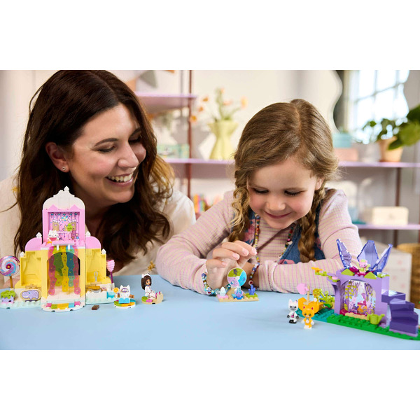 Конструктор Lego Gabby's Dollhouse Гора Сладких Удовольствий и Сад Кошек 11205