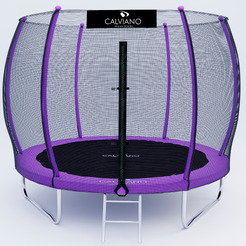 Батут Calviano 312 см - 10ft OUTSIDE master purple