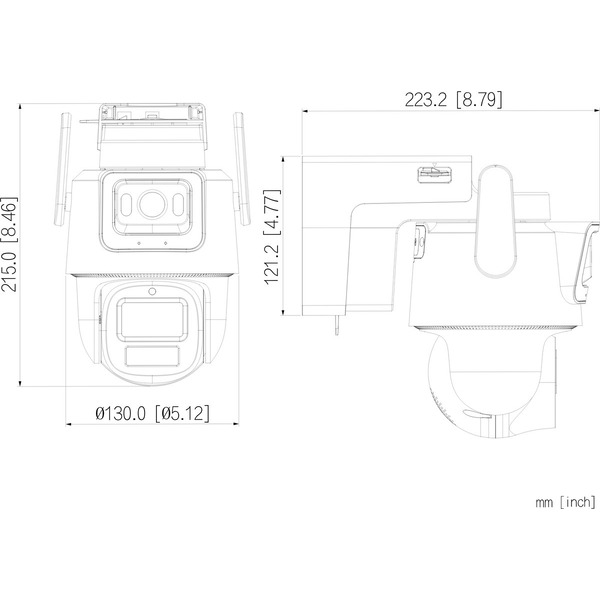 IP-камера Dahua DH-IPC-PTS2649C-3E3Z-4GB20-PRO(4G)