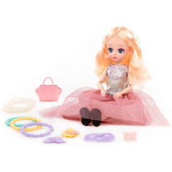 Кукла Полесье Даша в вечернем платье + аксессуары  03045 (в коробке №3)