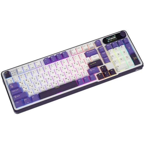 Клавиатура механическая Royal Kludge RK-S98 Blackberry Chartreuse switch