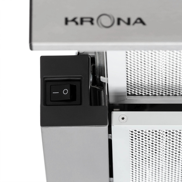 Кухонная вытяжка Krona Kamilla T 600 2 мотора (нержавеющая сталь)