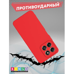 Бампер Bingo Liquid TPU для HONOR X7c Красный