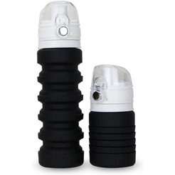 Складная спортивная бутылка Fscool FS0045 0.5 л (черный)