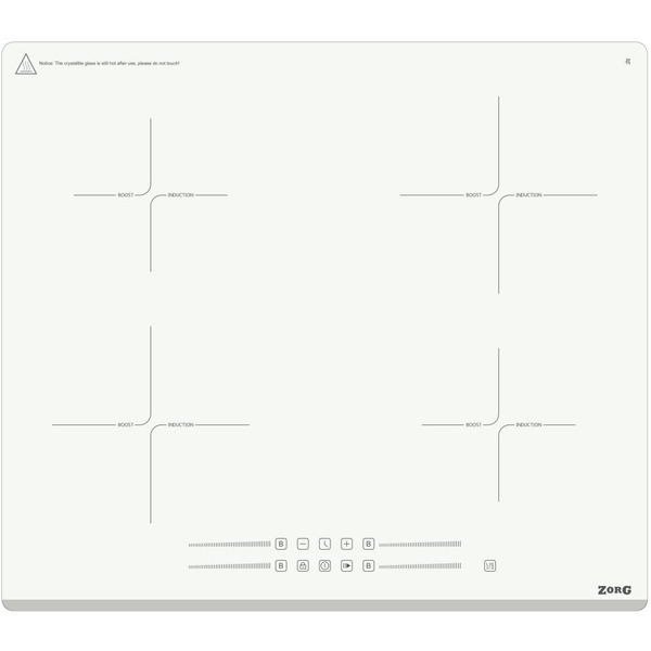 Индукционная варочная панель ZORG INO61 WH