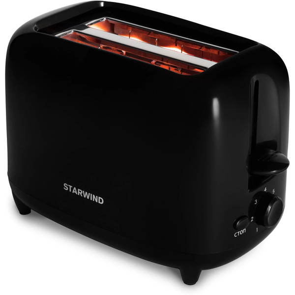 Тостер Starwind ST7002 (черный)