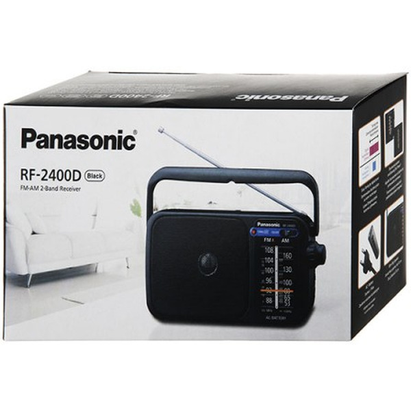 Радиоприемник PANASONIC RF-2400DEE-K