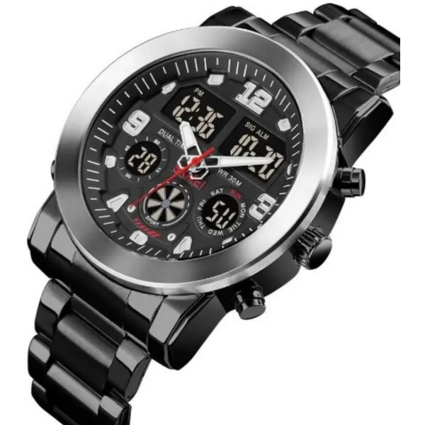 Наручные часы SKMEI 1642 (черный/серебряный)