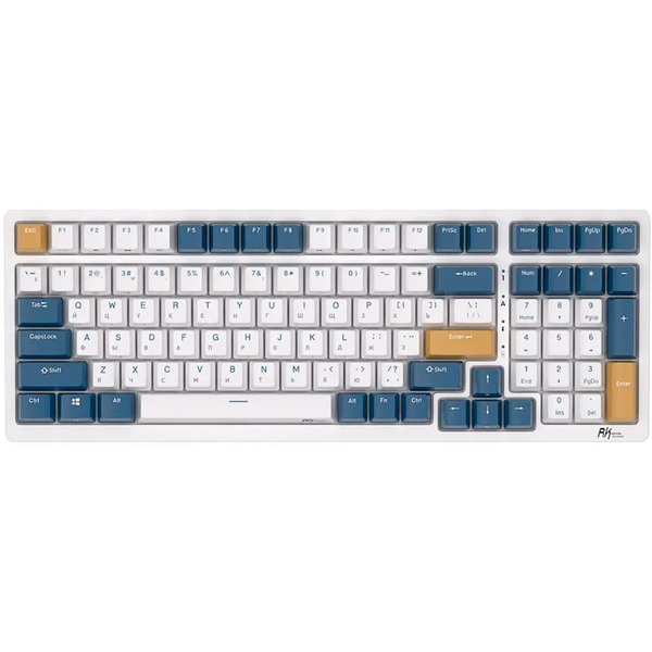 Клавиатура Royal Kludge RK98 Klein blue (Brown switch)