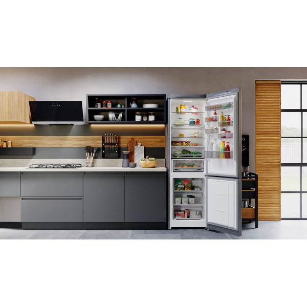 Холодильник-морозильник Hotpoint HT 8201I MX O3