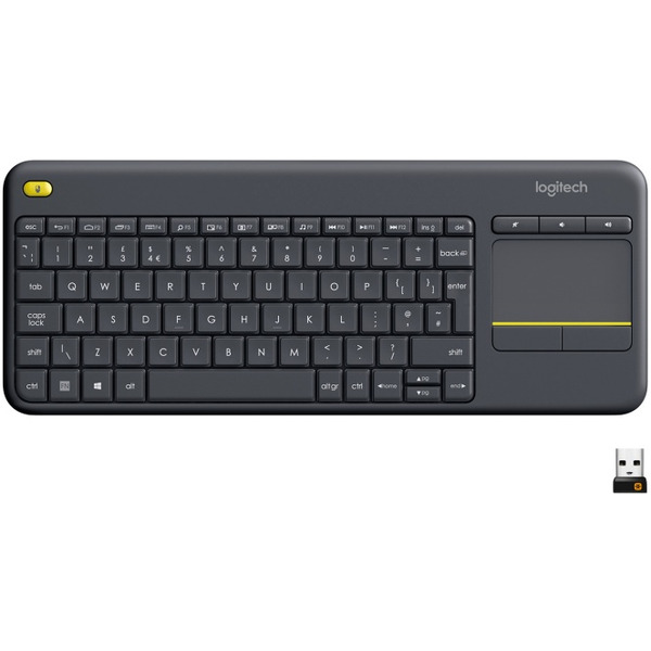 Клавиатура Logitech K400 Plus 920-007173 (черный)