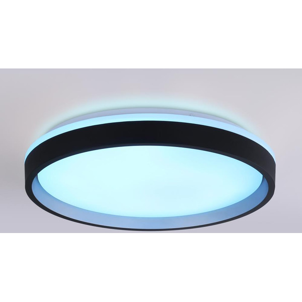 Потолочный светодиодный светильник Ambrella Orbital FZ610 BK/GD (черный/золото)