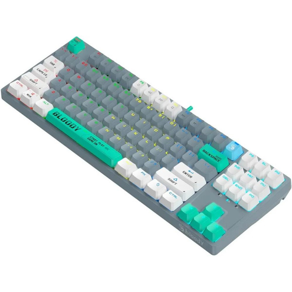 Клавиатура A4Tech Bloody S87 Energy Ash (Bloody BLMS Red Plus)