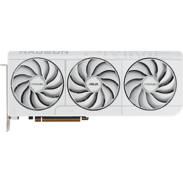 Видеокарта ASUS PRIME RX 9070 XT White OC 16GB GDDR6 (PRIME-RX9070XT-O16G-WHITE)