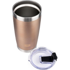 Термокружка Lara LR04-25 Rose Gold