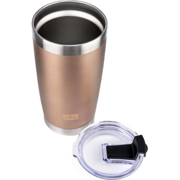 Термокружка Lara LR04-25 Rose Gold
