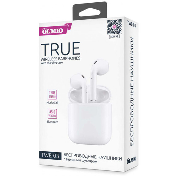 Наушники Olmio TWE-03