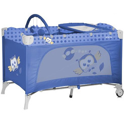Манеж-кровать LORELLI Travel Kid 2 Blue Baby Owl