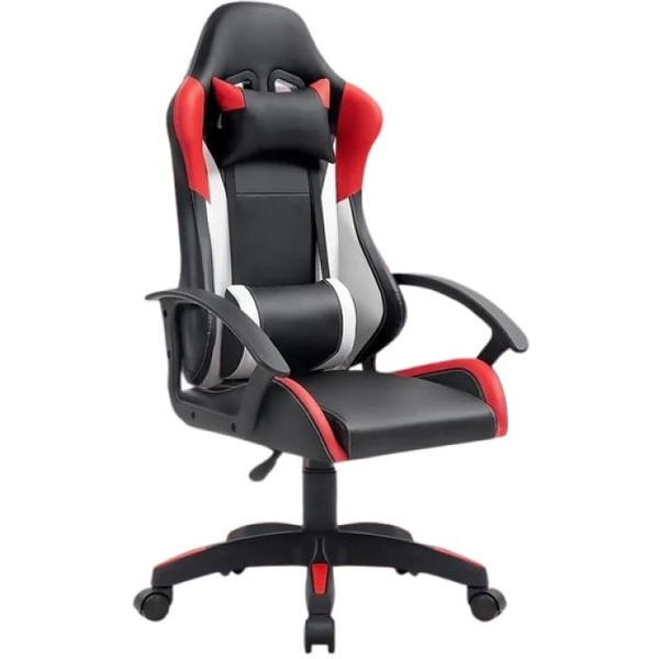 Геймерское кресло BYROOM Game Nerf GF-8066 -BRW (черный/красный/белый)