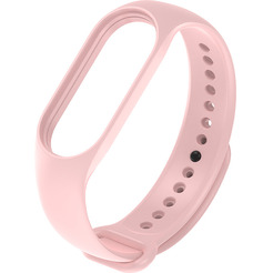 Ремешок BINGO Silicone для Xiaomi Mi Band 5/6/7 (персиковый)