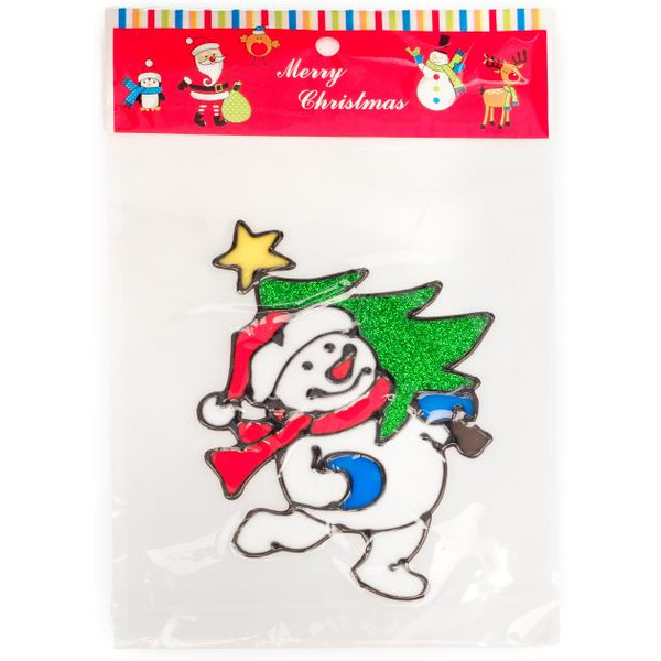 Новогоднее украшение Ausini Снеговик ES2413E-161