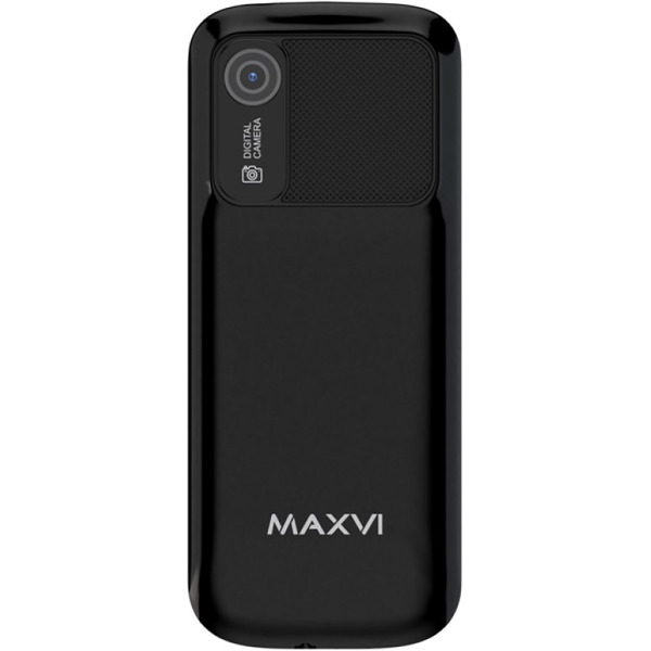 Кнопочный телефон Maxvi P30 (черный)