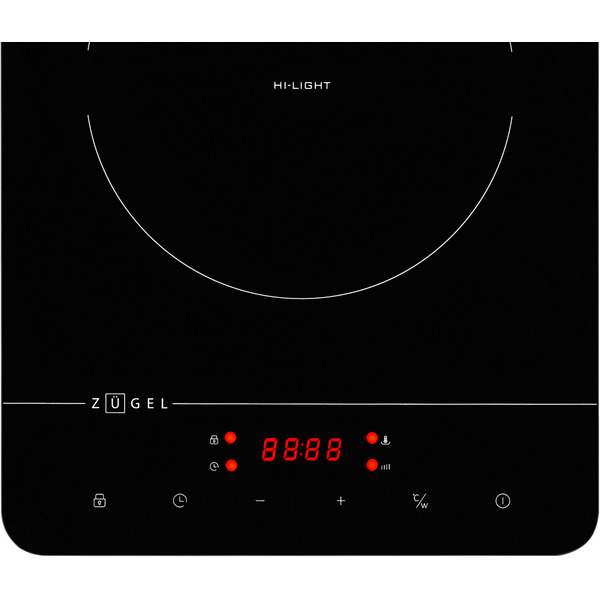 Настольная плита ZUGEL ZEHF280B