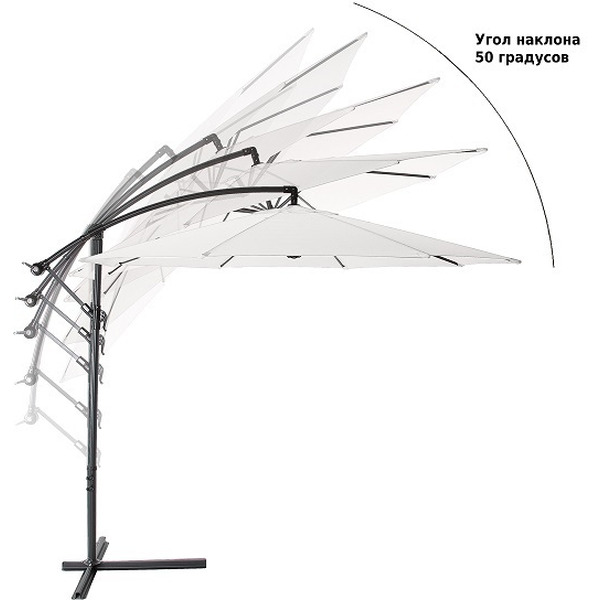 Садовый зонт Green Glade 8002 (серый)