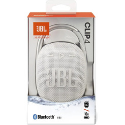 Беспроводная колонка JBL Clip 4 (белый)