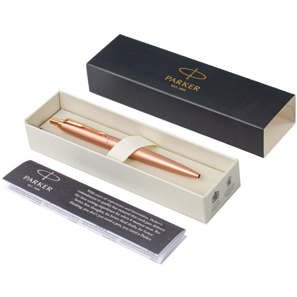 Ручка шариковая Jotter XL Monochrome Pink Gold PGT PARKER 143765 / 2122755