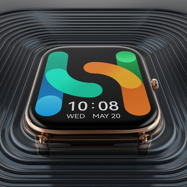 Умные часы Haylou RS4 Plus LS11 (черный, магнитный ремешок)