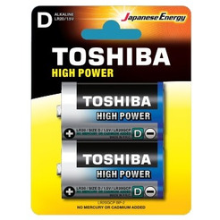 Батарейка TOSHIBA High Power LR20GCP BP-2