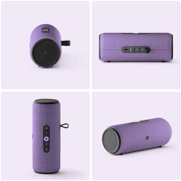 Портативная Умная колонка Яндекс.Стрит YNDX-00030VIO (фиолетовый)