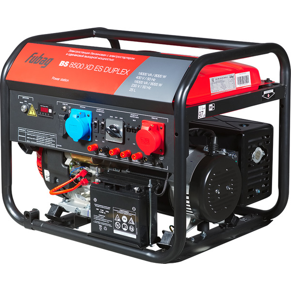 Генератор Fubag BS 8500 XD ES Duplex 641090