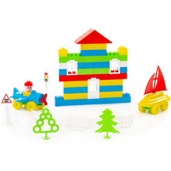 Конструктор Полесье 52544 Строитель