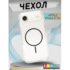 Чехол-накладка Bingo Thin Circle для Apple iPhone 17 Air (черный)