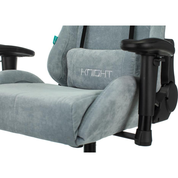 Кресло игровое Zombie VIKING KNIGHT Fabric Light-28 (1372998) серо-голубой