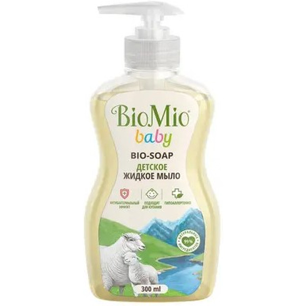 Детское жидкое мыло BioMio BIO-SOAP BABY, 300 мл